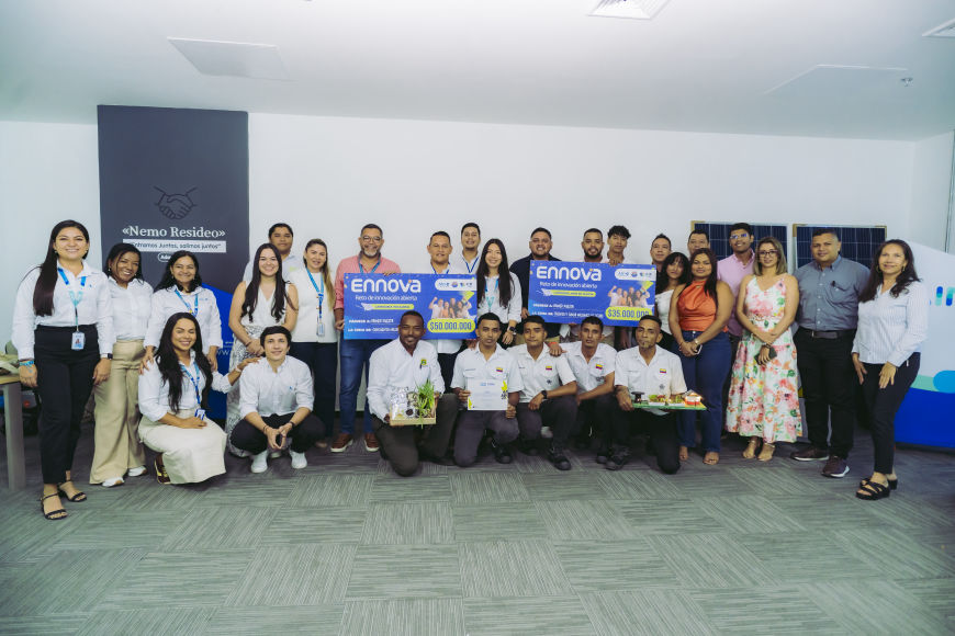 Ennova 20025 Air-e evento de cierre Ganador AID GROUP SAS