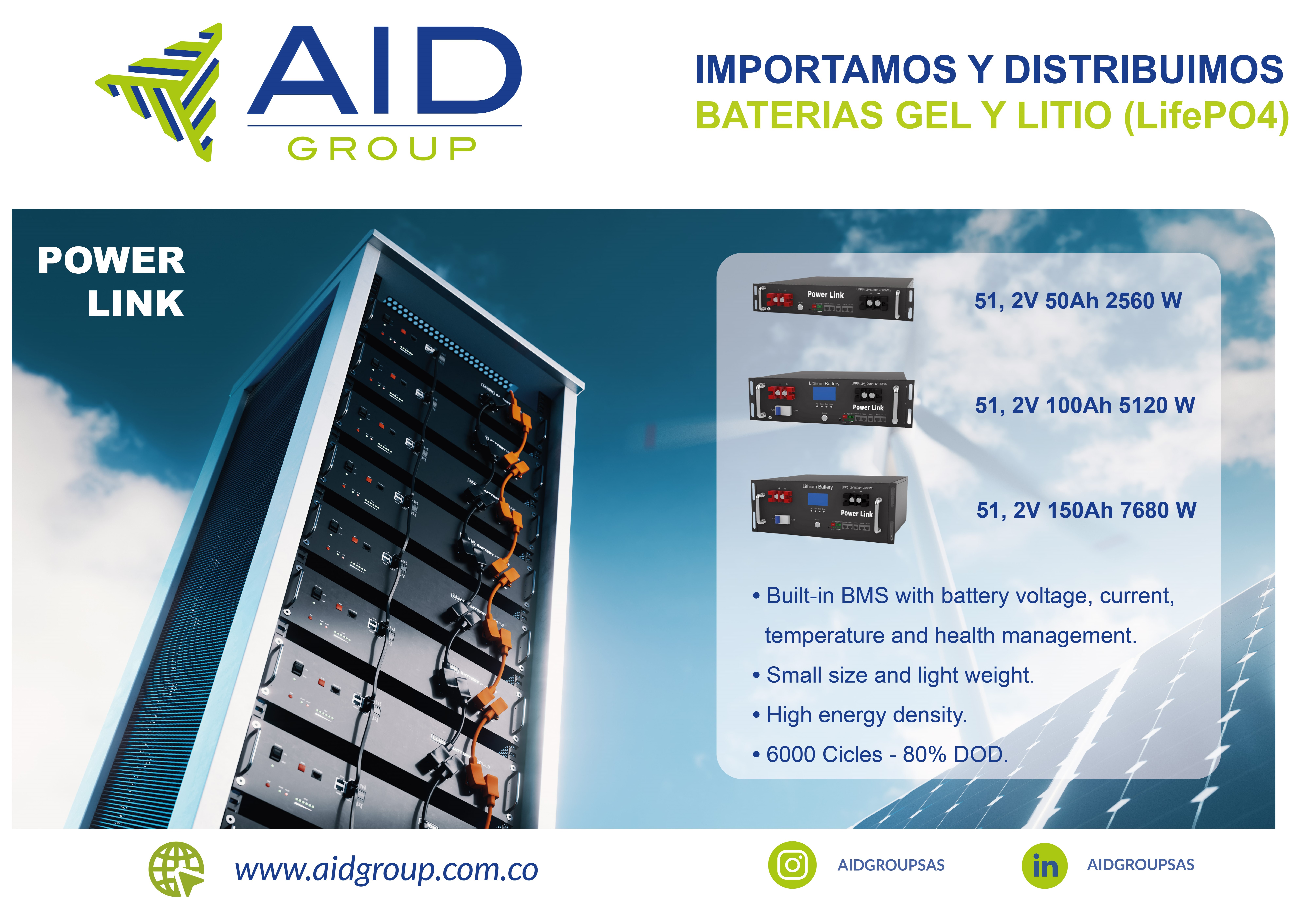BATERIAS POWER LINK