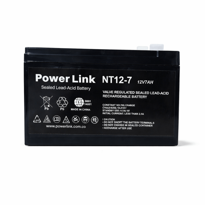 BATERIA AGM 12V 7ah f1 para alarmas