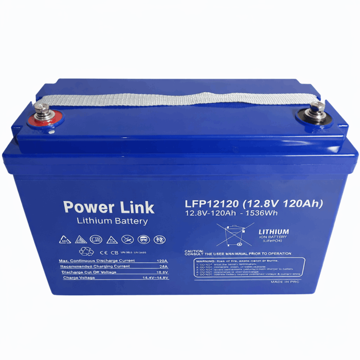BATERIA 12 V 120AH LITIO POWER LINK