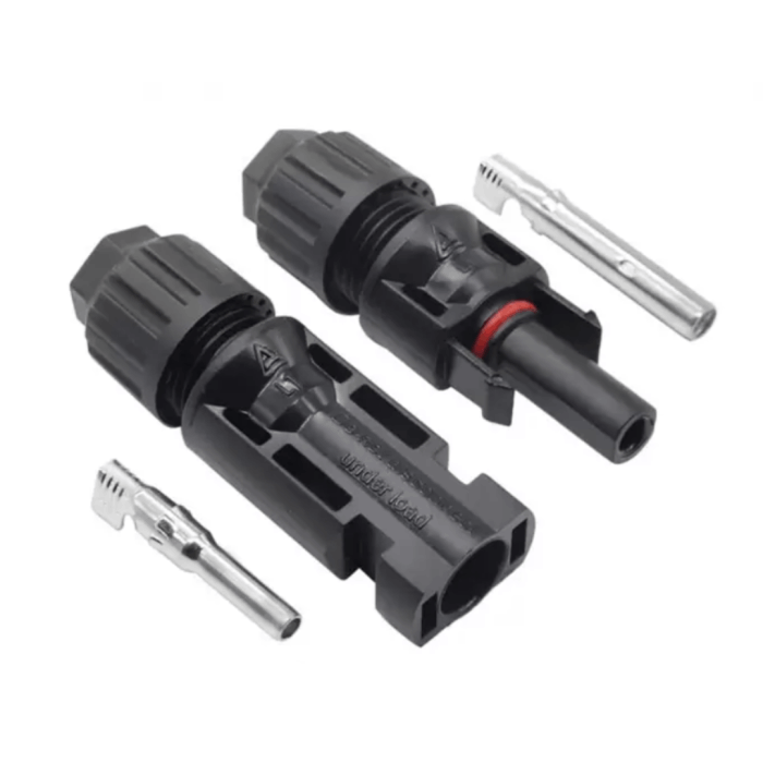 CONECTOR MC4 SENCILLO LEADER RETIE