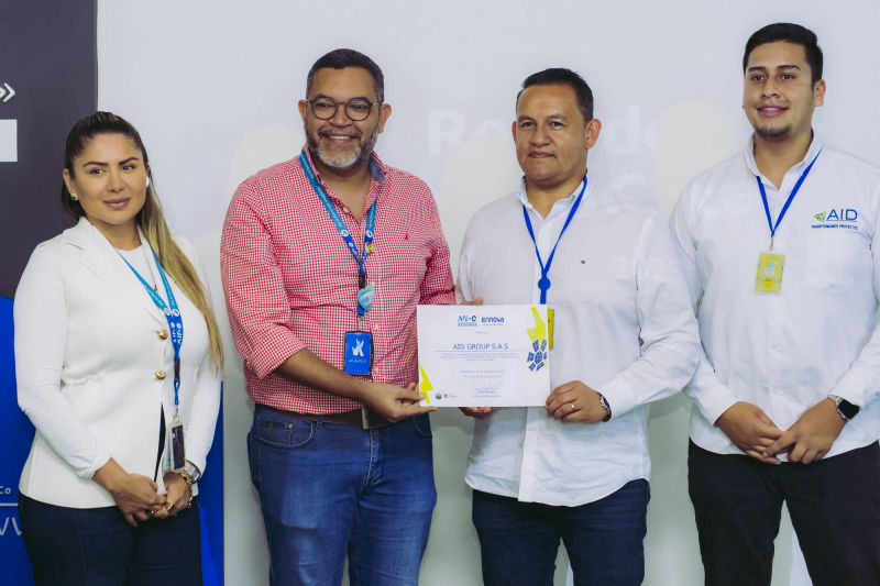 Reconocimiento AID GROUP como Ganador Reto Ennova 20025