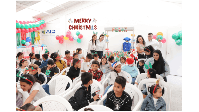 NAVIDAD 2025 AID GROUP COMPROMISO SOCIAL