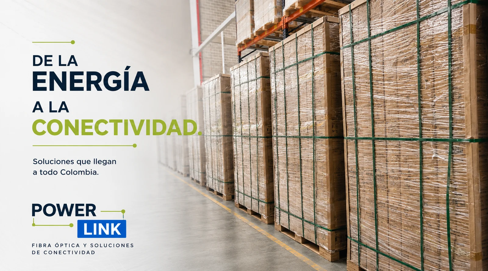 POWER LINK distribución de fibra óptica y soluciones de conectividad en Colombia